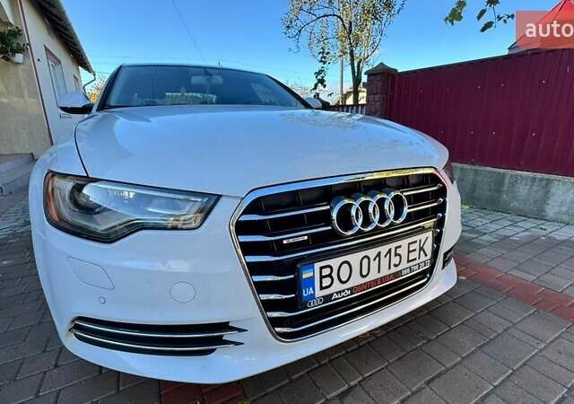 Ауді А6 2014 у Бучаче на Automoto.ua Білий Ауді А6, об'ємом двигуна 2 л та пробігом 170 тис. км за 15900 $, фото 18 на Automoto.ua