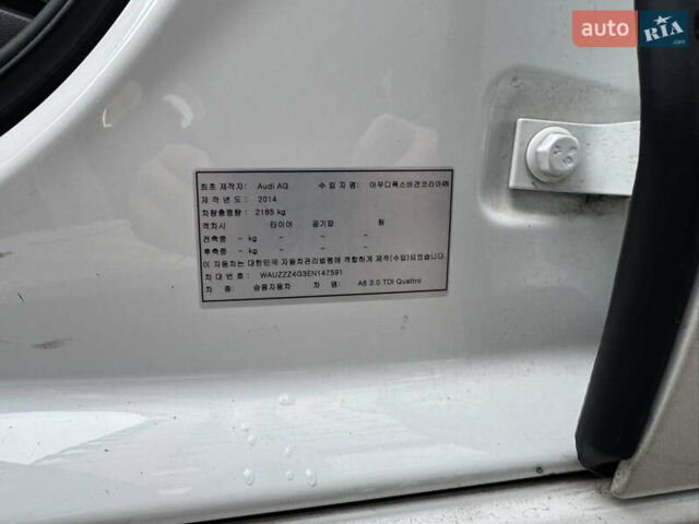 Ауді А6 2014 у Києві на Automoto.ua Білий Ауді А6, об'ємом двигуна 2.97 л та пробігом 195 тис. км за 18000 $, фото 22 на Automoto.ua