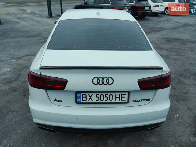 Ауді А6 2014 у Каменце-Подольском на Automoto.ua Білий Ауді А6, об'ємом двигуна 3 л та пробігом 197 тис. км за 14500 $, фото 29 на Automoto.ua