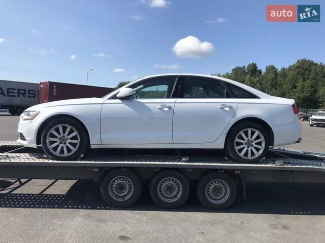 Ауді А6 2014 у Києві на Automoto.ua Білий Ауді А6, об'ємом двигуна 1.98 л та пробігом 192 тис. км за 15000 $, фото 5 на Automoto.ua