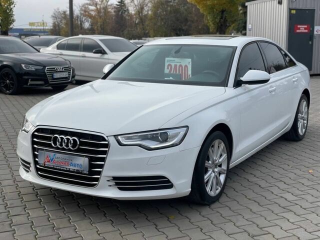 Білий Ауді А6, об'ємом двигуна 2 л та пробігом 165 тис. км за 12999 $, фото 2 на Automoto.ua