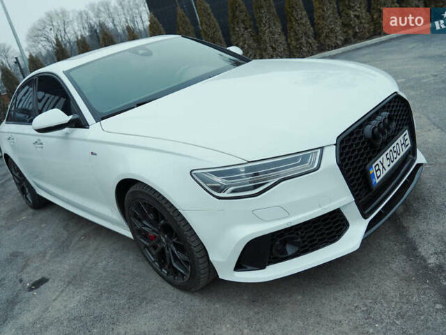 Ауді А6 2014 у Каменце-Подольском на Automoto.ua Білий Ауді А6, об'ємом двигуна 3 л та пробігом 197 тис. км за 14500 $, фото 8 на Automoto.ua