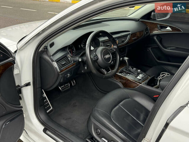 Ауди А6 2014 в Киеве на Automoto.ua Белый Ауди А6, объемом двигателя 3 л и пробегом 186 тыс. км за 18500 $, фото 10 на Automoto.ua
