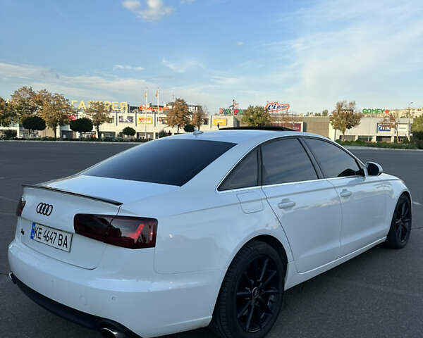 Ауді А6 2014 у Кривому Розі на Automoto.ua Білий Ауді А6, об'ємом двигуна 2 л та пробігом 200 тис. км за 14200 $, фото 7 на Automoto.ua