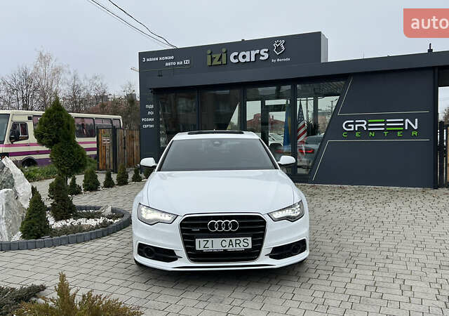 Белый Ауди А6, объемом двигателя 3 л и пробегом 132 тыс. км за 21500 $, фото 1 на Automoto.ua