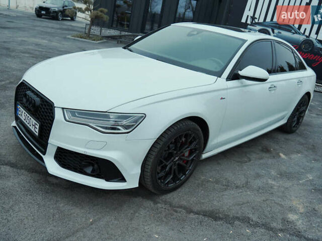 Ауді А6 2014 у Каменце-Подольском на Automoto.ua Білий Ауді А6, об'ємом двигуна 3 л та пробігом 197 тис. км за 14500 $, фото 3 на Automoto.ua