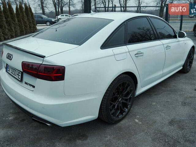 Ауді А6 2014 у Каменце-Подольском на Automoto.ua Білий Ауді А6, об'ємом двигуна 3 л та пробігом 197 тис. км за 14500 $, фото 12 на Automoto.ua
