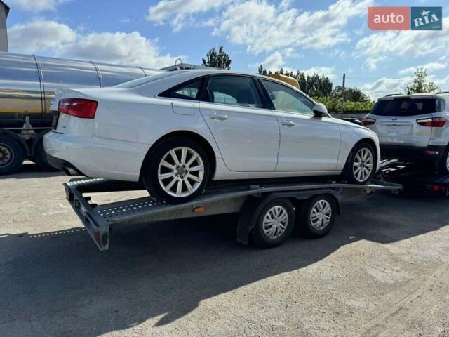 Ауді А6 2014 у Києві на Automoto.ua Білий Ауді А6, об'ємом двигуна 1.98 л та пробігом 192 тис. км за 15000 $, фото 3 на Automoto.ua