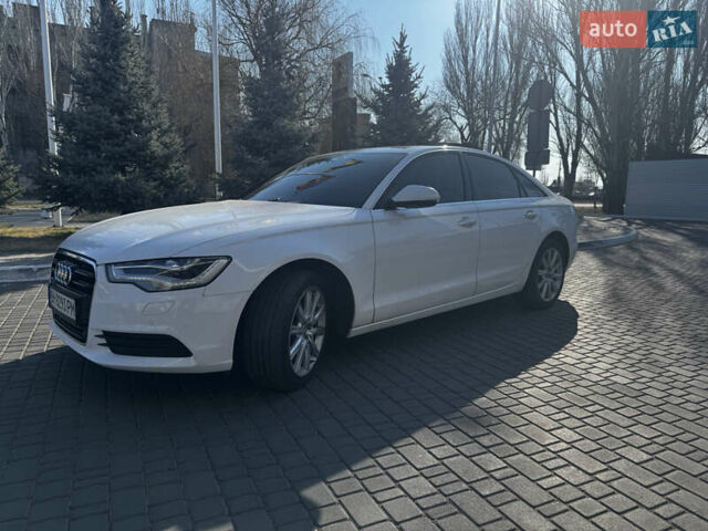 Ауди А6 2014 в Одессе на Automoto.ua Белый Ауди А6, объемом двигателя 2 л и пробегом 245 тыс. км за 14500 $, фото 2 на Automoto.ua
