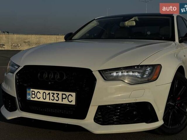 Ауди А6 2014 в Львове на Automoto.ua Белый Ауди А6, объемом двигателя 2.97 л и пробегом 259 тыс. км за 22000 $, фото 4 на Automoto.ua