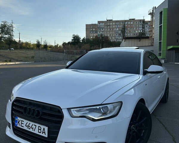 Ауді А6 2014 у Кривому Розі на Automoto.ua Білий Ауді А6, об'ємом двигуна 2 л та пробігом 200 тис. км за 14200 $, фото 1 на Automoto.ua