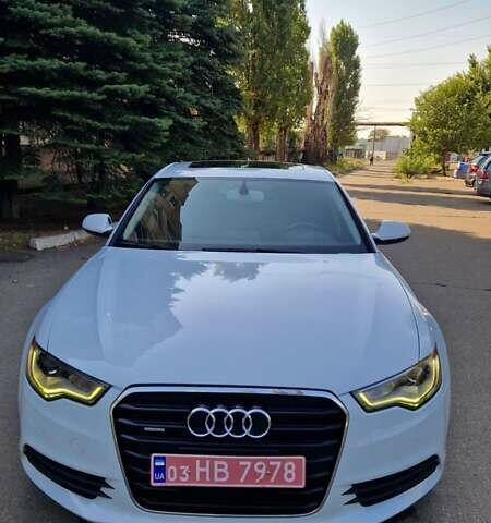 Белый Ауди А6, объемом двигателя 2 л и пробегом 221 тыс. км за 13500 $, фото 4 на Automoto.ua