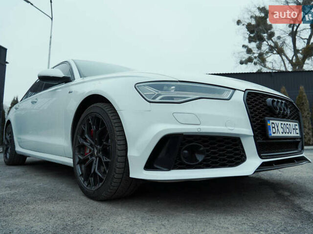 Ауді А6 2014 у Каменце-Подольском на Automoto.ua Білий Ауді А6, об'ємом двигуна 3 л та пробігом 197 тис. км за 14500 $, фото 7 на Automoto.ua