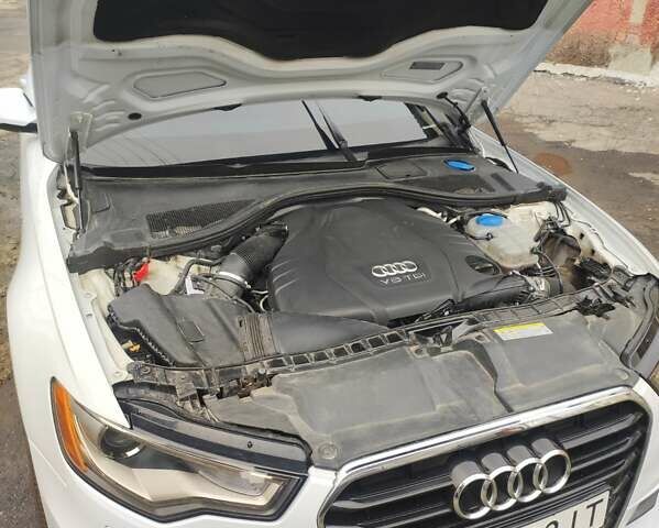 Ауди А6 2014 в Жашкове на Automoto.ua Белый Ауди А6, объемом двигателя 3 л и пробегом 260 тыс. км за 18800 $, фото 13 на Automoto.ua