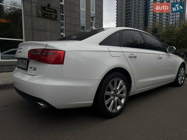 Ауді А6 2014 у Києві на Automoto.ua Білий Ауді А6, об'ємом двигуна 2.97 л та пробігом 195 тис. км за 18000 $, фото 5 на Automoto.ua