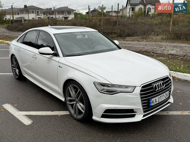 Ауди А6 2014 в Киеве на Automoto.ua Белый Ауди А6, объемом двигателя 3 л и пробегом 186 тыс. км за 18500 $, фото 3 на Automoto.ua