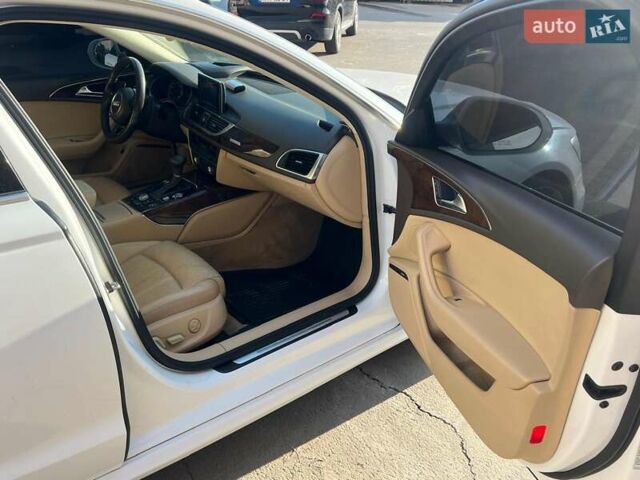 Ауді А6 2014 у Києві на Automoto.ua Білий Ауді А6, об'ємом двигуна 3 л та пробігом 169 тис. км за 25500 $, фото 6 на Automoto.ua