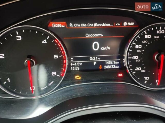 Ауди А6 2014 в Жашкове на Automoto.ua Белый Ауди А6, объемом двигателя 3 л и пробегом 260 тыс. км за 18800 $, фото 10 на Automoto.ua