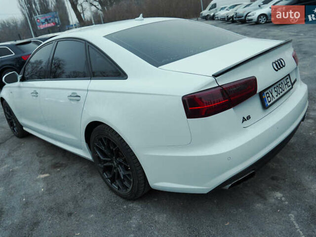 Ауді А6 2014 у Каменце-Подольском на Automoto.ua Білий Ауді А6, об'ємом двигуна 3 л та пробігом 197 тис. км за 14500 $, фото 16 на Automoto.ua