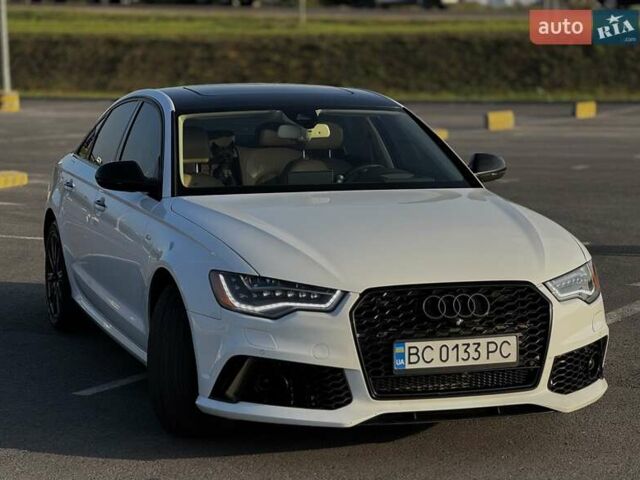 Ауди А6 2014 в Львове на Automoto.ua Белый Ауди А6, объемом двигателя 2.97 л и пробегом 259 тыс. км за 22000 $, фото 3 на Automoto.ua