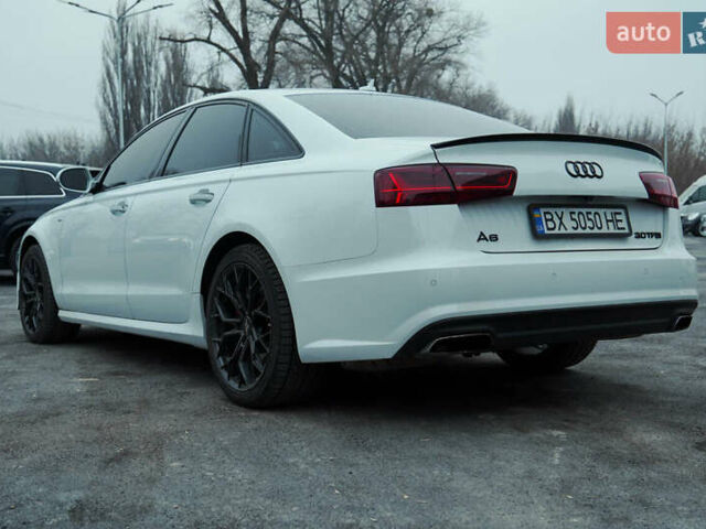 Ауді А6 2014 у Каменце-Подольском на Automoto.ua Білий Ауді А6, об'ємом двигуна 3 л та пробігом 197 тис. км за 14500 $, фото 15 на Automoto.ua