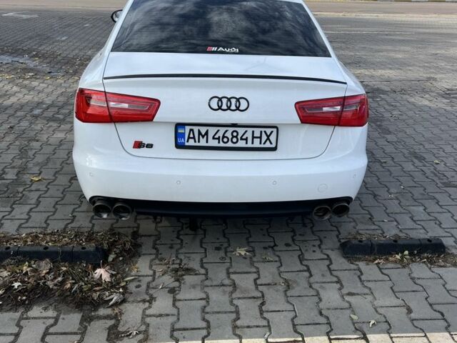 Ауди А6 2014 в Ирпене на Automoto.ua Белый Ауди А6, объемом двигателя 3 л и пробегом 181 тыс. км за 19999 $, фото 5 на Automoto.ua