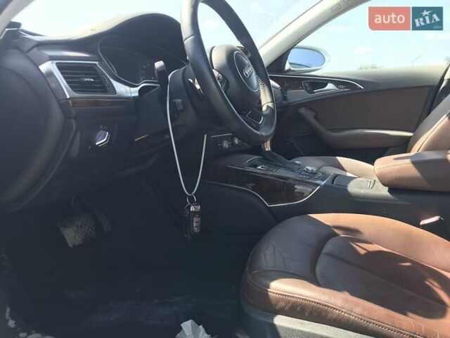 Ауді А6 2014 у Києві на Automoto.ua Білий Ауді А6, об'ємом двигуна 1.98 л та пробігом 192 тис. км за 15000 $, фото 7 на Automoto.ua