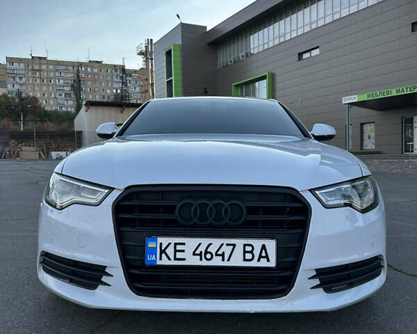 Ауді А6 2014 у Кривому Розі на Automoto.ua Білий Ауді А6, об'ємом двигуна 2 л та пробігом 200 тис. км за 14200 $, фото 3 на Automoto.ua
