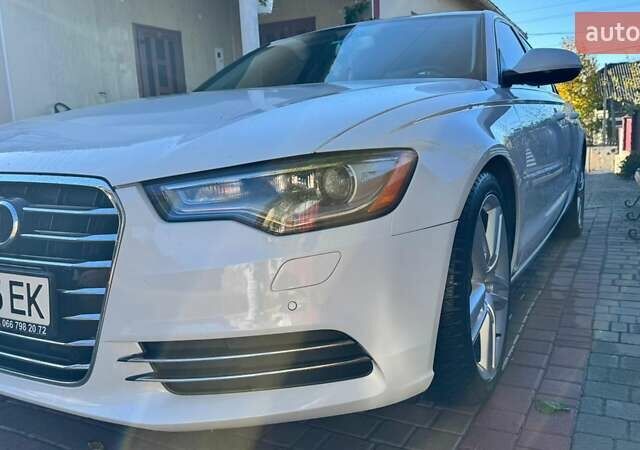 Ауді А6 2014 у Бучаче на Automoto.ua Білий Ауді А6, об'ємом двигуна 2 л та пробігом 170 тис. км за 15900 $, фото 21 на Automoto.ua