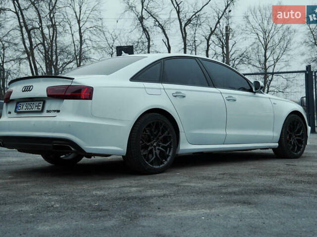 Ауді А6 2014 у Каменце-Подольском на Automoto.ua Білий Ауді А6, об'ємом двигуна 3 л та пробігом 197 тис. км за 14500 $, фото 9 на Automoto.ua