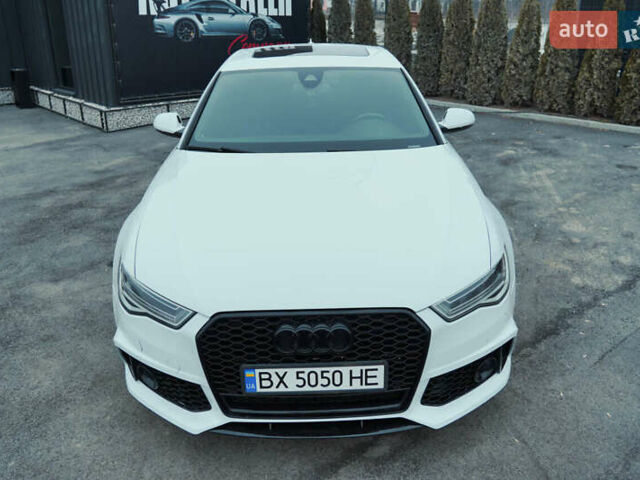 Ауді А6 2014 у Каменце-Подольском на Automoto.ua Білий Ауді А6, об'ємом двигуна 3 л та пробігом 197 тис. км за 14500 $, фото 28 на Automoto.ua