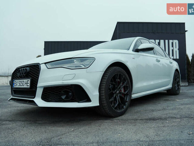 Ауді А6 2014 у Каменце-Подольском на Automoto.ua Білий Ауді А6, об'ємом двигуна 3 л та пробігом 197 тис. км за 14500 $, фото 1 на Automoto.ua