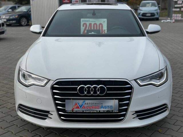 Білий Ауді А6, об'ємом двигуна 2 л та пробігом 165 тис. км за 12999 $, фото 1 на Automoto.ua