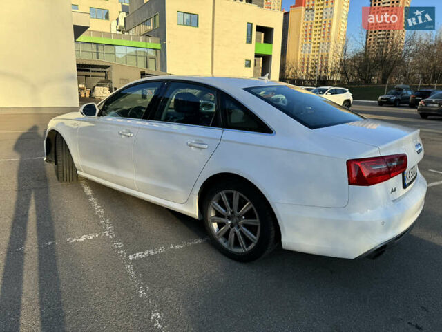 Ауді А6 2014 у Києві на Automoto.ua Білий Ауді А6, об'ємом двигуна 3 л та пробігом 136 тис. км за 15700 $, фото 6 на Automoto.ua