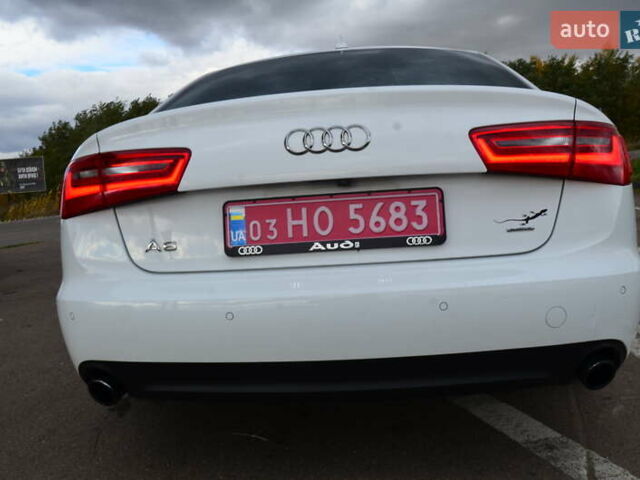 Ауді А6 2015 у Дрогобичі на Automoto.ua Білий Ауді А6, об'ємом двигуна 2 л та пробігом 184 тис. км за 12850 $, фото 25 на Automoto.ua