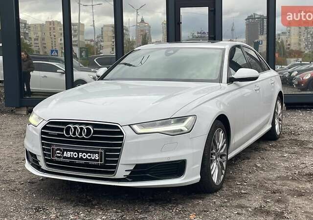 Ауді А6 2015 у Києві на Automoto.ua Білий Ауді А6, об'ємом двигуна 0 л та пробігом 191 тис. км за 23890 $, фото 2 на Automoto.ua