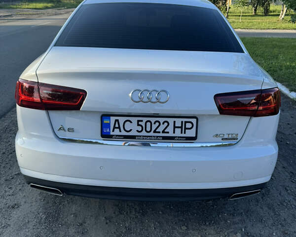 Белый Ауди А6, объемом двигателя 2.97 л и пробегом 225 тыс. км за 22000 $, фото 3 на Automoto.ua