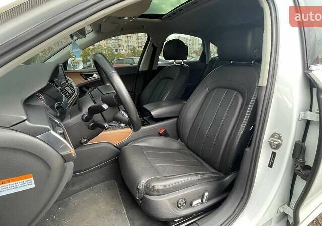 Ауді А6 2015 у Києві на Automoto.ua Білий Ауді А6, об'ємом двигуна 0 л та пробігом 191 тис. км за 23890 $, фото 6 на Automoto.ua