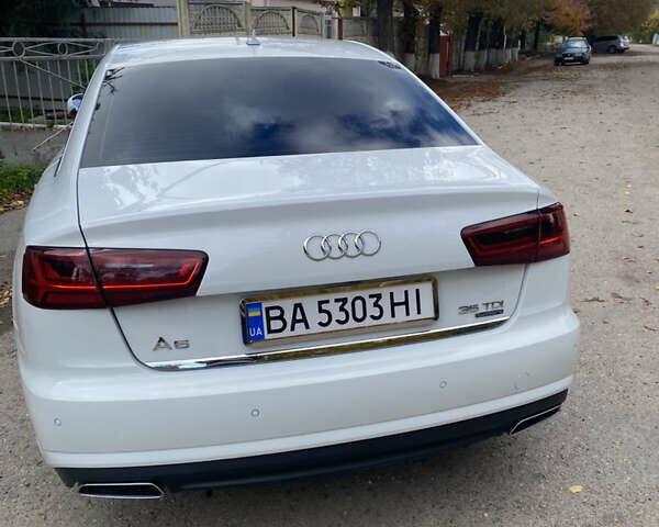 Ауді А6 2015 у Знаменке на Automoto.ua Білий Ауді А6, об'ємом двигуна 1.97 л та пробігом 119 тис. км за 24200 $, фото 20 на Automoto.ua