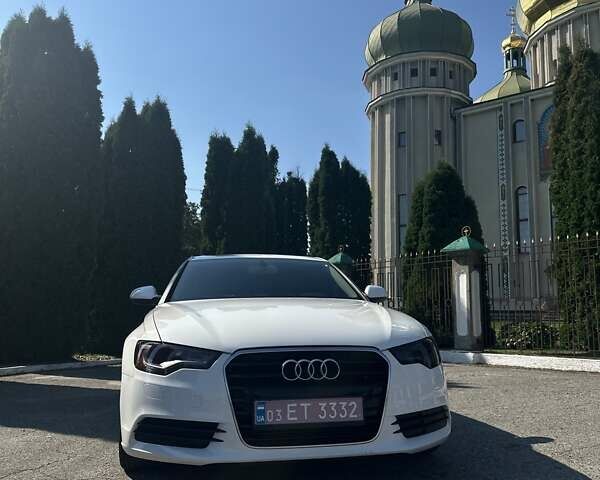 Ауди А6 2015 в Дубно на Automoto.ua Белый Ауди А6, объемом двигателя 2 л и пробегом 120 тыс. км за 14400 $, фото 1 на Automoto.ua