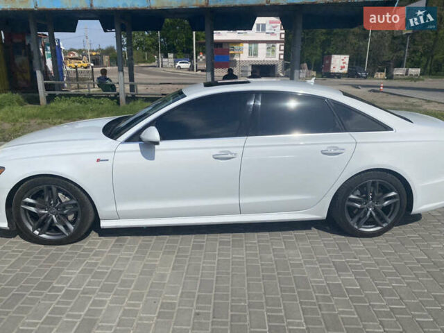 Белый Ауди А6, объемом двигателя 3 л и пробегом 54 тыс. км за 30000 $, фото 1 на Automoto.ua
