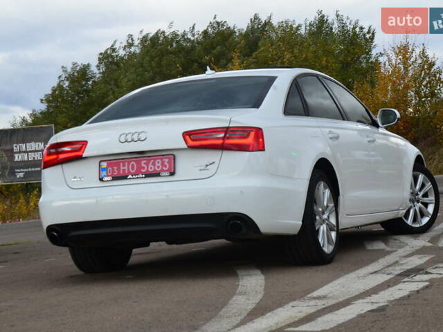 Ауді А6 2015 у Дрогобичі на Automoto.ua Білий Ауді А6, об'ємом двигуна 2 л та пробігом 184 тис. км за 12850 $, фото 34 на Automoto.ua