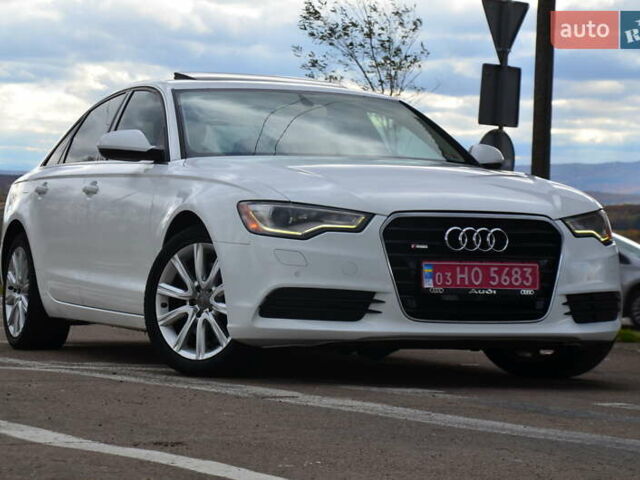 Ауді А6 2015 у Дрогобичі на Automoto.ua Білий Ауді А6, об'ємом двигуна 2 л та пробігом 184 тис. км за 12850 $, фото 24 на Automoto.ua