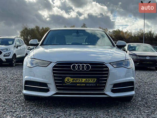 Ауді А6 2015 у Львові на Automoto.ua Білий Ауді А6, об'ємом двигуна 1.98 л та пробігом 96 тис. км за 18500 $, фото 1 на Automoto.ua