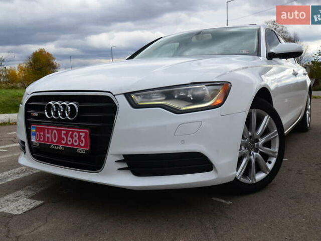 Ауді А6 2015 у Дрогобичі на Automoto.ua Білий Ауді А6, об'ємом двигуна 2 л та пробігом 184 тис. км за 12850 $, фото 2 на Automoto.ua
