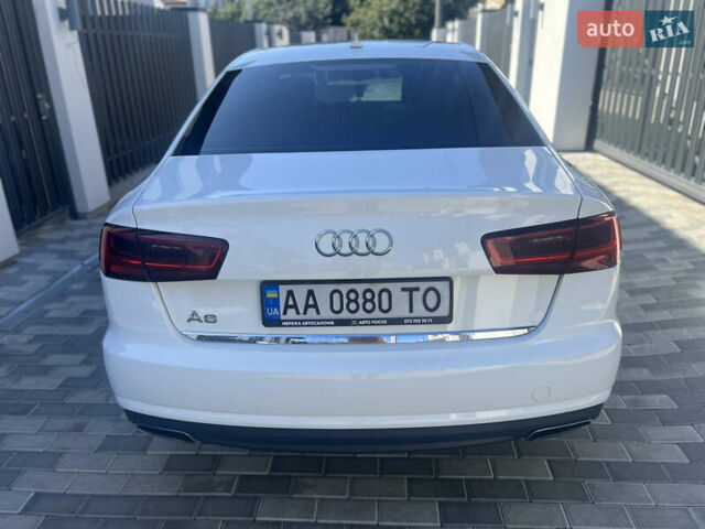Ауди А6 2015 в Киеве на Automoto.ua Белый Ауди А6, объемом двигателя 1.98 л и пробегом 177 тыс. км за 15700 $, фото 6 на Automoto.ua