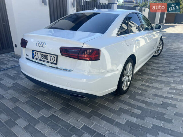 Ауди А6 2015 в Киеве на Automoto.ua Белый Ауди А6, объемом двигателя 1.98 л и пробегом 177 тыс. км за 15700 $, фото 7 на Automoto.ua