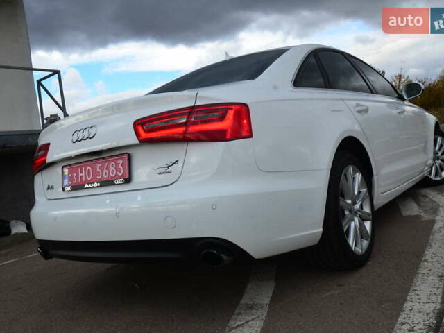 Ауді А6 2015 у Дрогобичі на Automoto.ua Білий Ауді А6, об'ємом двигуна 2 л та пробігом 184 тис. км за 12850 $, фото 31 на Automoto.ua