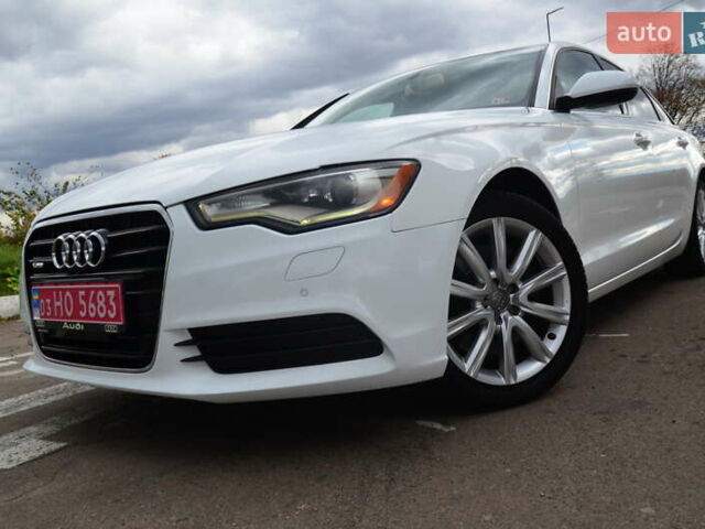 Ауді А6 2015 у Дрогобичі на Automoto.ua Білий Ауді А6, об'ємом двигуна 2 л та пробігом 184 тис. км за 12850 $, фото 8 на Automoto.ua