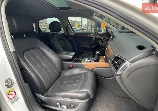 Ауді А6 2015 у Києві на Automoto.ua Білий Ауді А6, об'ємом двигуна 0 л та пробігом 191 тис. км за 23890 $, фото 9 на Automoto.ua